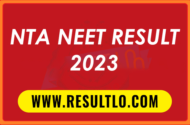 NTA NEET 2023 Result