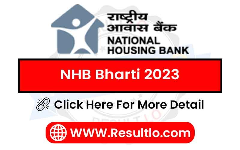 NHB Bharti 2023