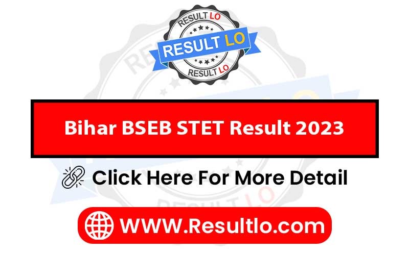 Bihar BSEB STET Result 2023