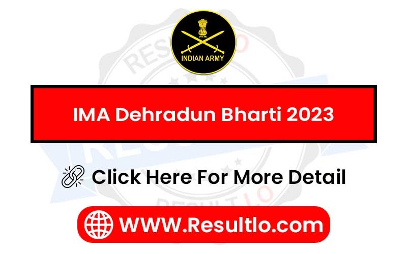 IMA Dehradun Bharti 2023