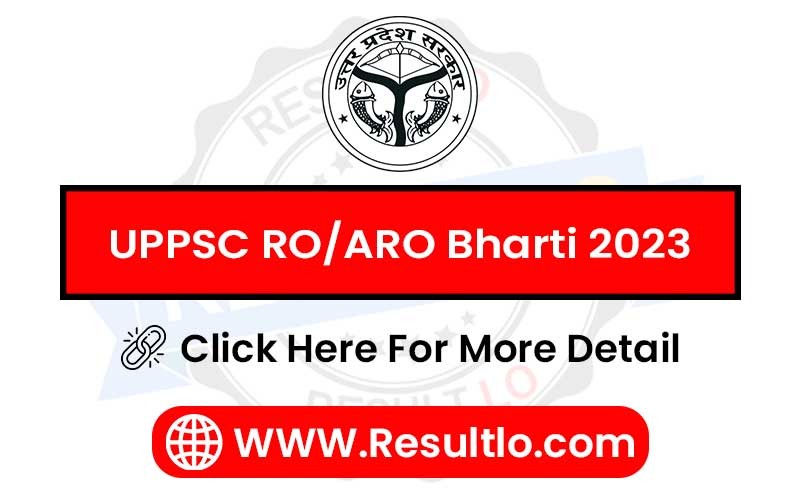 UPPSC RO/ARO Bharti 2023