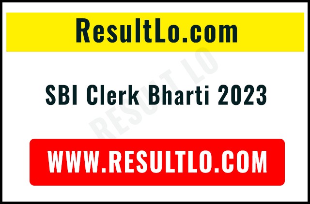 SBI Clerk Bharti 2023