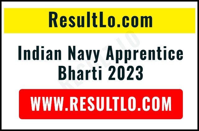 Indian Navy Apprentice Bharti 2023