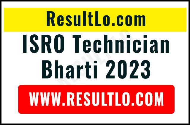 ISRO Technician Bharti 2023