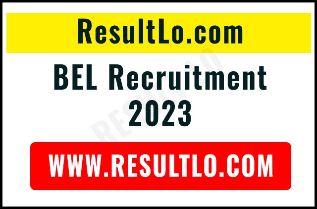 BEL Recruitment 2023