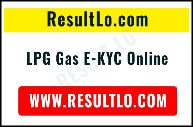 LPG Gas E-KYC Online