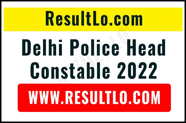 Delhi Police HC Ministerial Final Result 2023