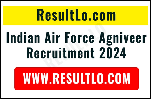 Indian Air Force Agniveer Recruitment 2024