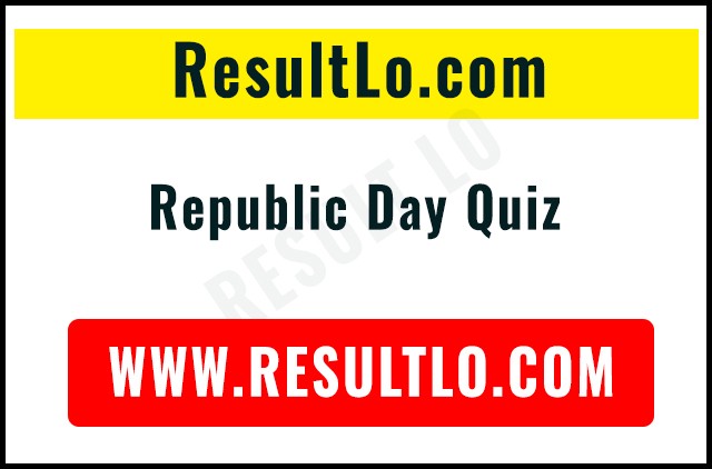 Republic Day Quiz