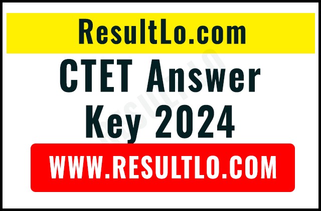 CTET Answer Key 2024