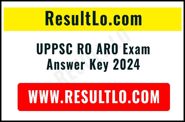 RO ARO Answer Key 2024