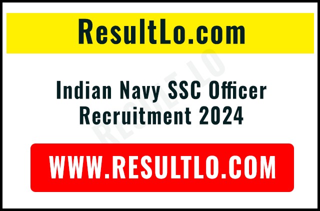 Indian Navy SSC Officer Recruitment 2024