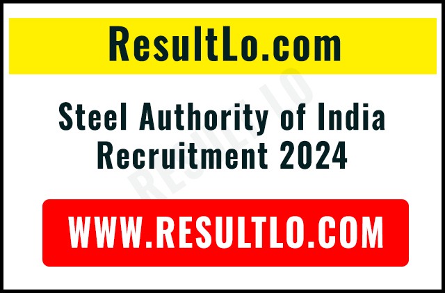 Steel Authority of India Recruitment 2024