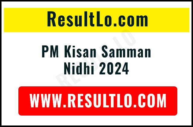 PM Kisan Samman Nidhi 2024