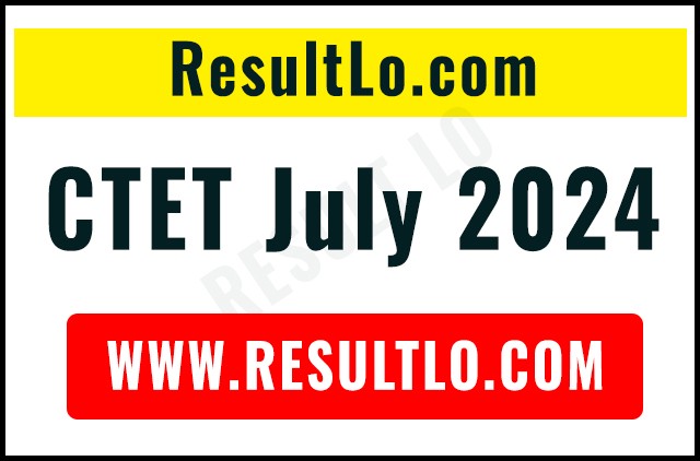 CTET July 2024