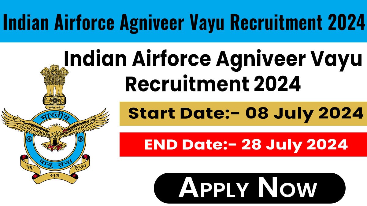 Indian Airforce Agniveer Vayu Recruitment 2024