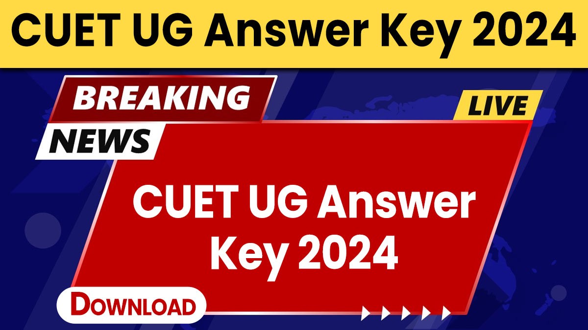 CUET UG Answer Key 2024