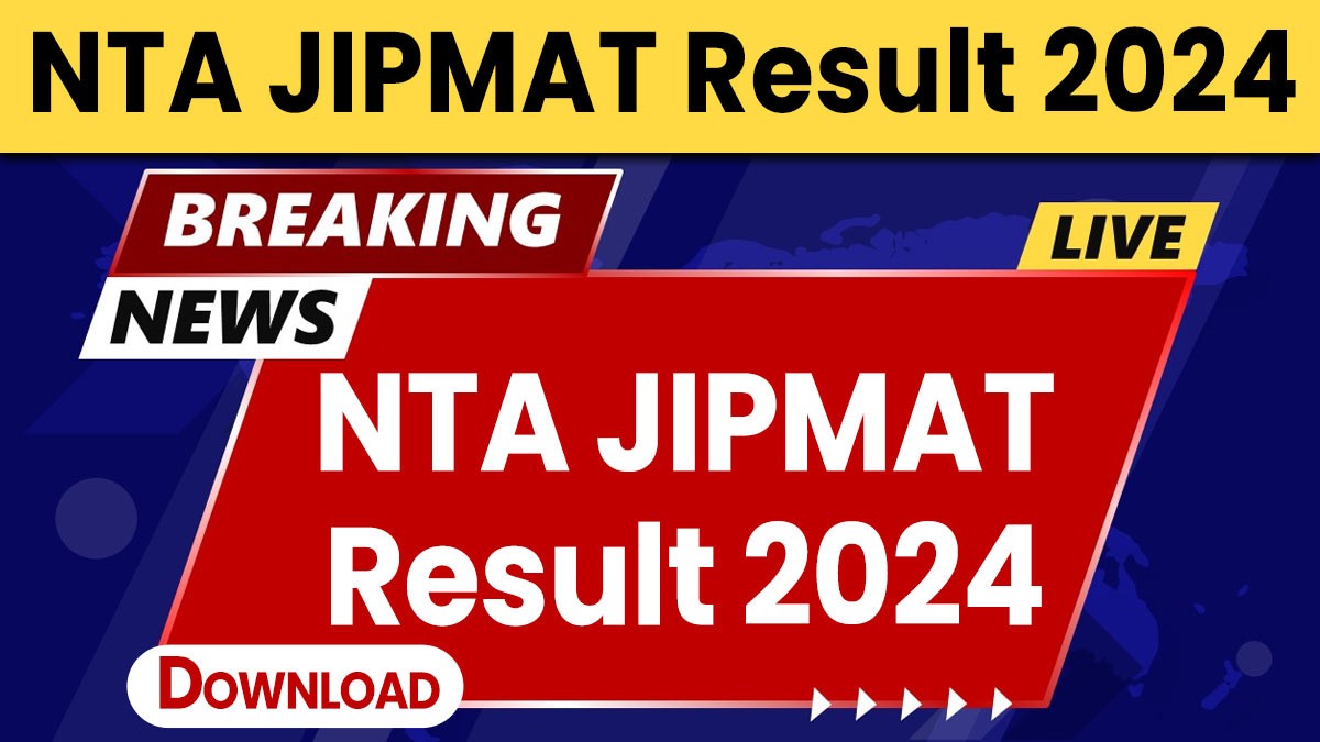 NTA JIPMAT Result 2024