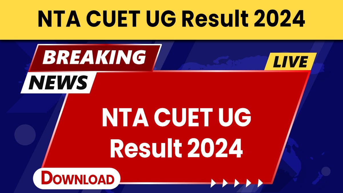 NTA CUET UG Result 2024